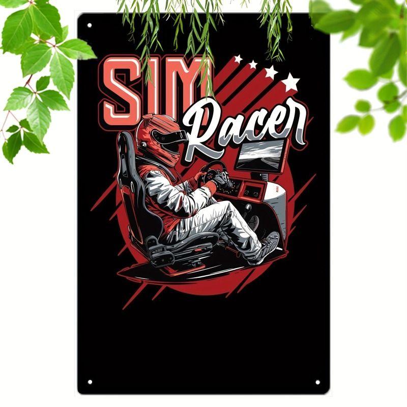 Automotive Metal Decorative Painting: Gifts for Car Lovers Garage Home Style