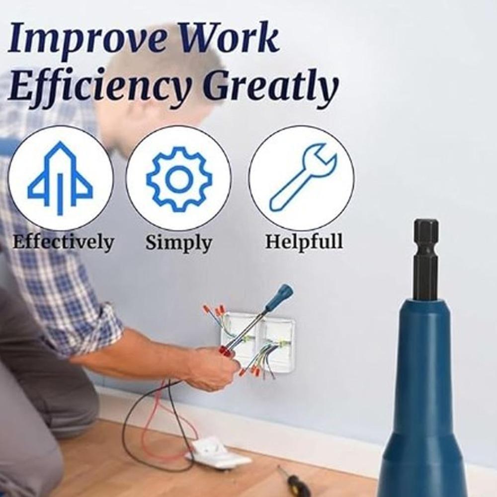 Adjustable Wire Twisting Tool Steel Drill Wire Stripper Wire Stripping Tool Power Drill