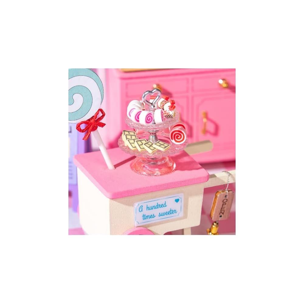 Tsukurundesu Miniature Dollhouse DG Series with Japanese Instruction Manual Nancy's Sweet House