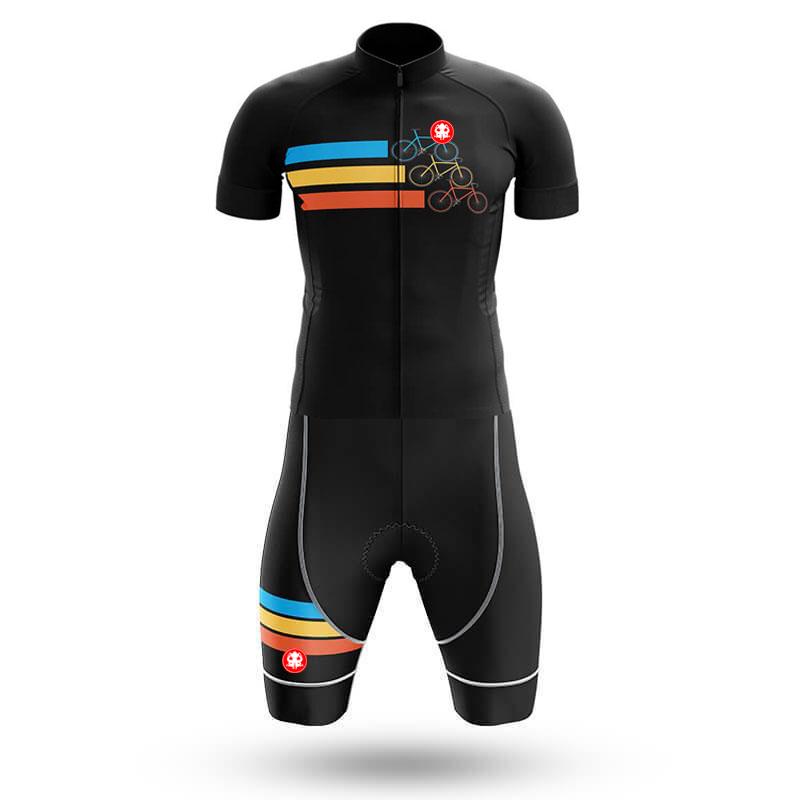 Triathlon Skinsuit Träger Radsport Herren Radtrikot Sommer Atmungsaktiv Radanzug Set 2026