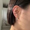 Mosxe [925silver] Rising Sun Earring