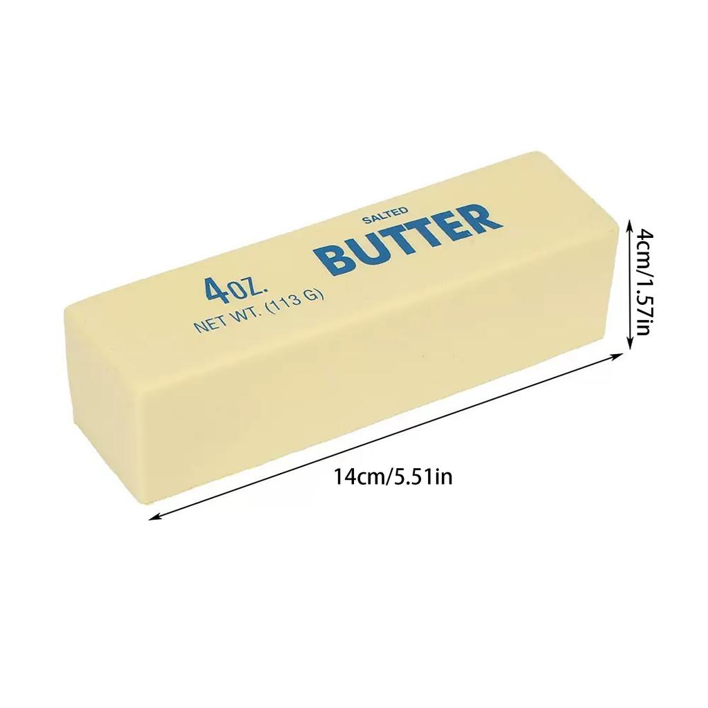 Butter Stick Pinching Slow Rebound Toy, Office Stress Reliever