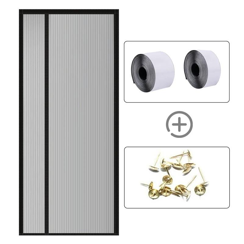 Magnetisches Moskitonetz Unsichtbare Seitenöffnung Magnetisches Türgitter Einfache Montage Für den Innenbereich Türgitter Netz