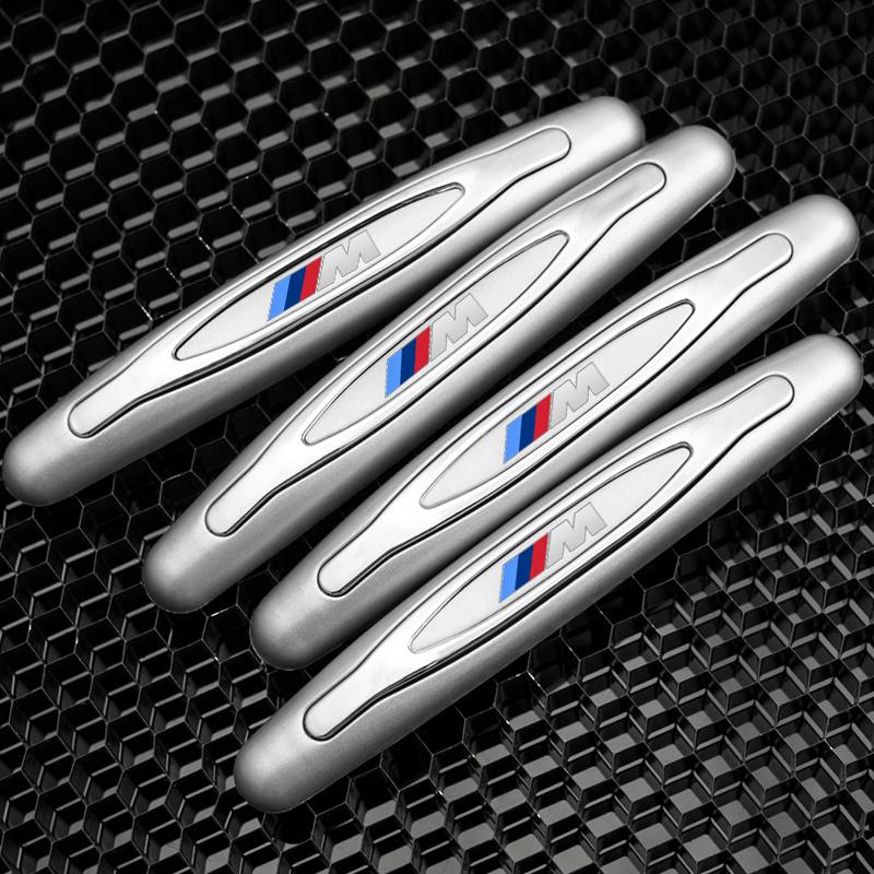 4PCS Car Door Anti-collision Bumper Strip Guards Side Protector for BMW E46 E90 F30 F10 G30 G20 G32 E87 E70 X1 X2 X3 X5 X4 X6 X7