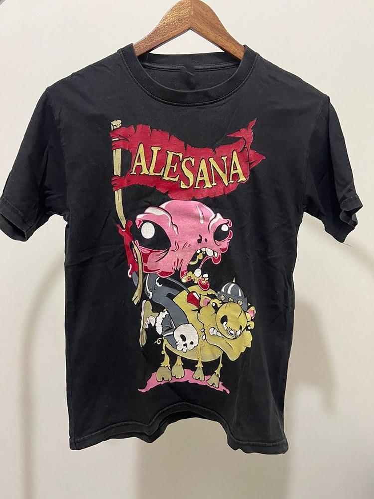 

Collection Alesana Band Gift For Friends Black T-Shirt Cotton All Size Unisex T-Shirt L