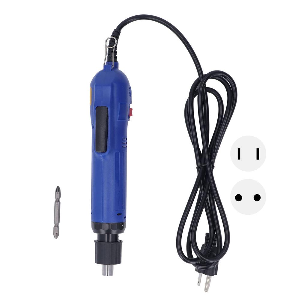 Electric Screwdriver Double Headed Hex Screw Driver Handheld Adjustable Torsion Corded Electric Screwdriver 900RPM 3-38kgfcm