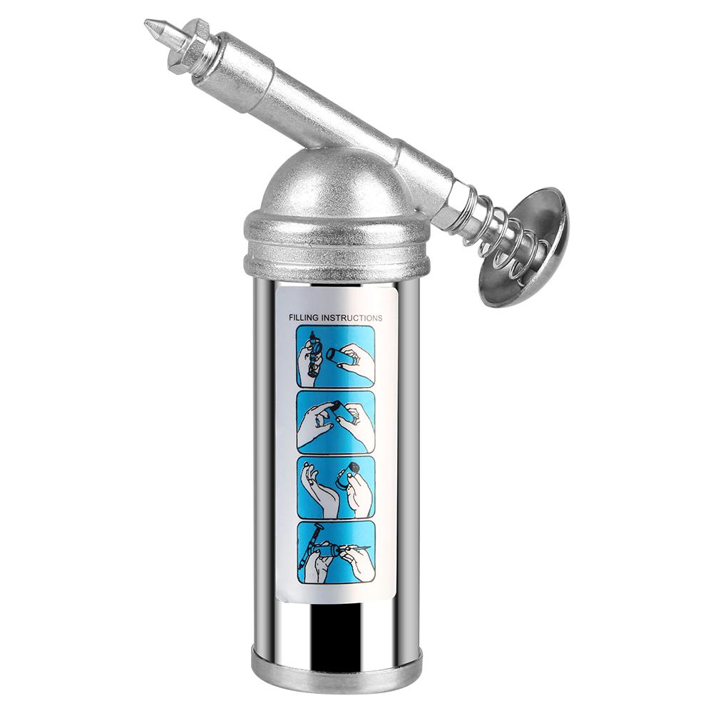 

Пистолет высокого давления 1000 фунтов на квадратный дюйм, ручной масляный насос для грузовика, шприц для смазки, заправка 80 куб. см, ручные инструменты, масленка, инструменты для заправки, аксессуары для автомобильного шприца для смазки серебряный