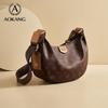 Aokang Damen Trendige Halbmond-Schultertasche