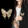 Fashion Retro Butterfly Pearl Brooches For Women Clothing Coat Party Jewelry Accessories Gifts