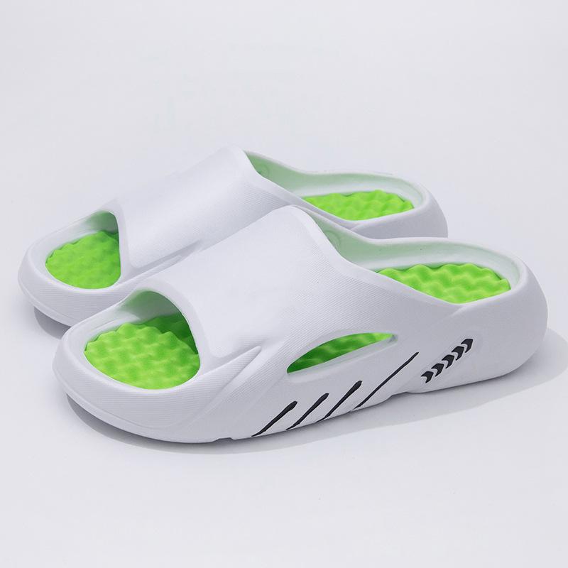 Herren Übergröße Sommer Outdoor Rutschfeste Sportliche Flip-Flops mit Dicken Sohlen