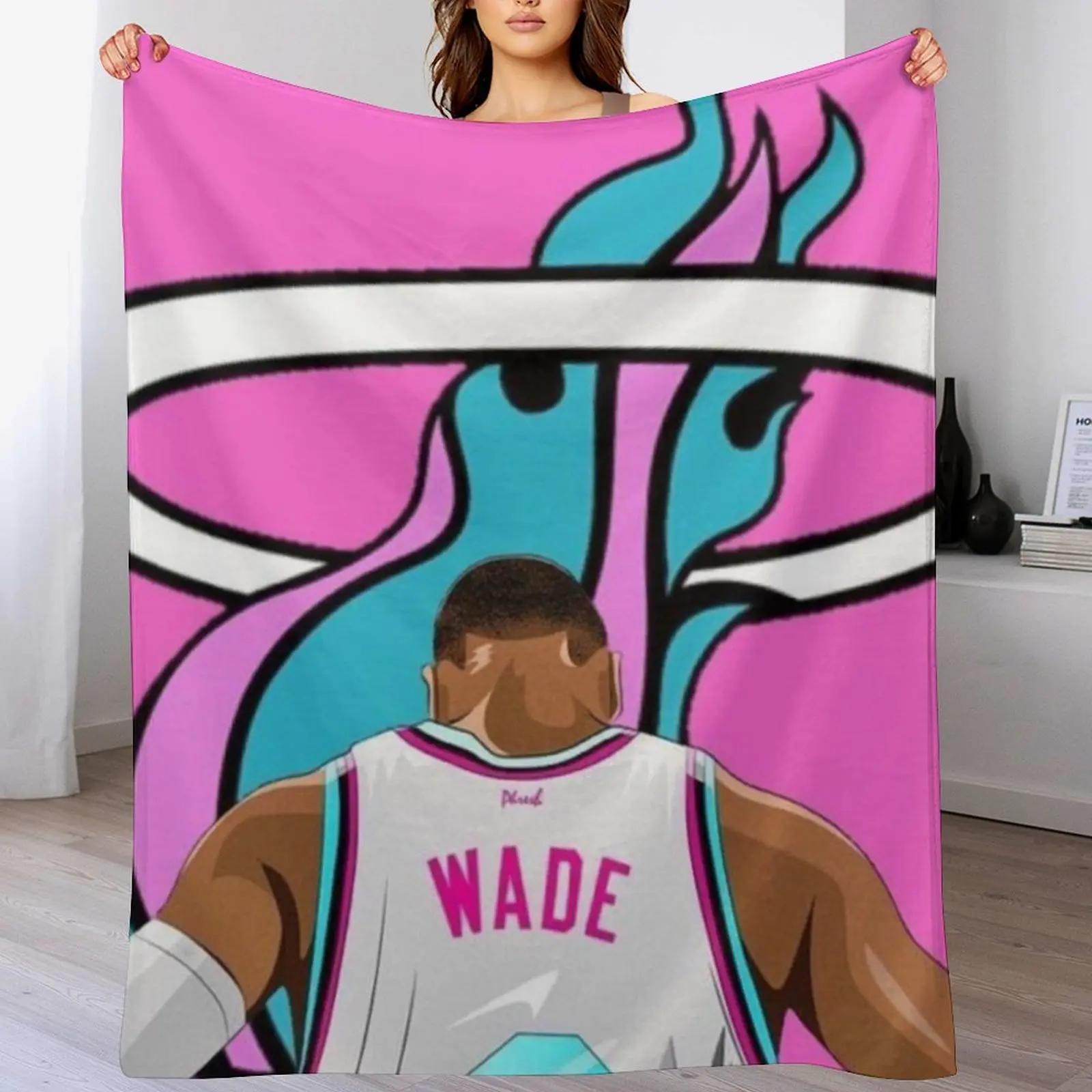 

Dwyane Wade Throw Blanket Soft Home Decor Blanket for Couch Bedroom 102x76cm(40x30in)