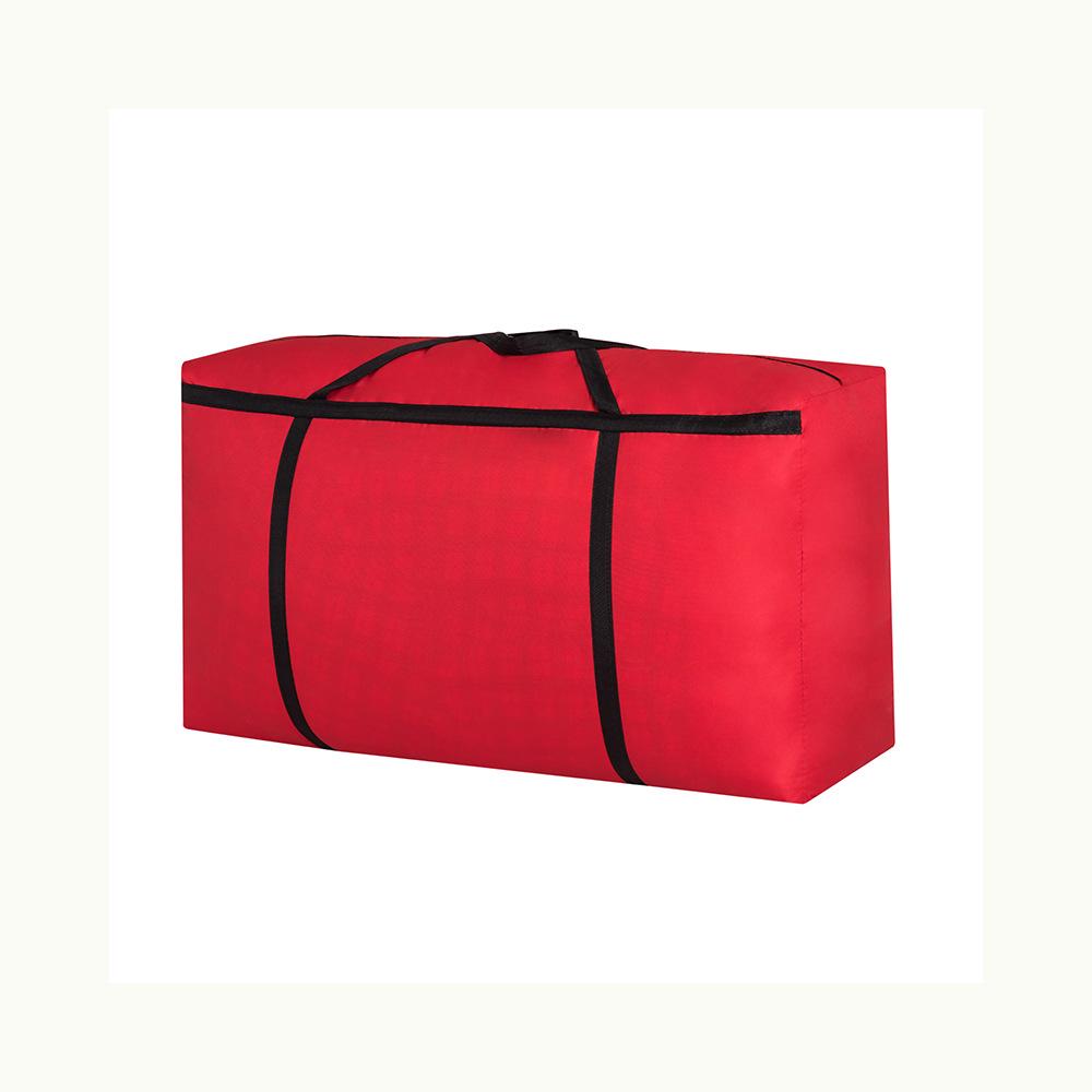 Large Oxford Cloth Storage Bag - Solid Color Moving & Packing Bag with Handle