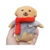 Dog Zhanjiang Pupper  Expression Package Plush Keychain Pendant Toy Doll Stuffed