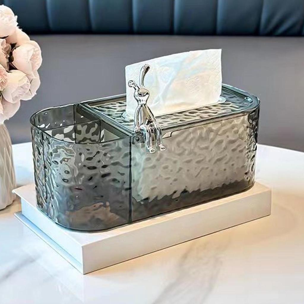Tissue Box Tissue Dispenser Spring Support Tissue Canister Facial Tissue Holder