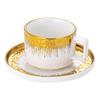 Light Luxury Gilded Ceramic Coffee & Tea Cup Set