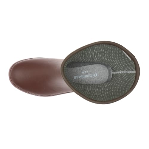 Moonstar MF 13RL Women's Rain Shoes, Brown, Size 24.0 Cm, 2E