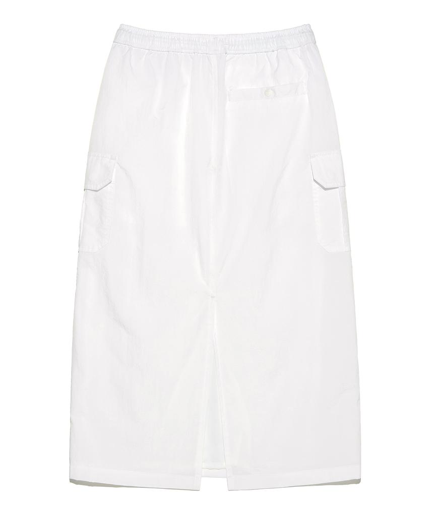 Lee Women'S Cargo Midi Skirt Ivory