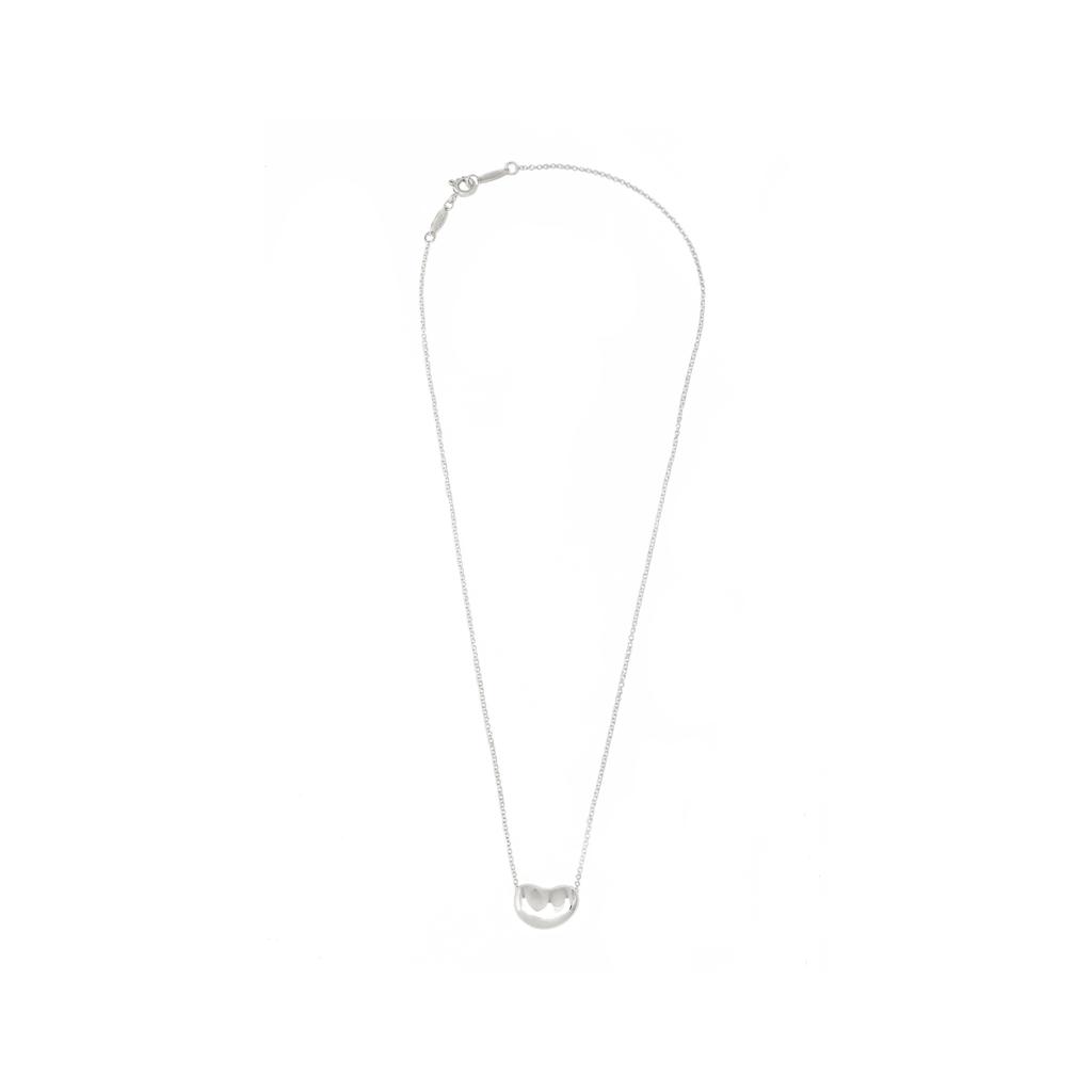 Tiffany & Co. Elsa Peretti® Large Pea 925 Silver Necklace Unisex Necklace 25340779