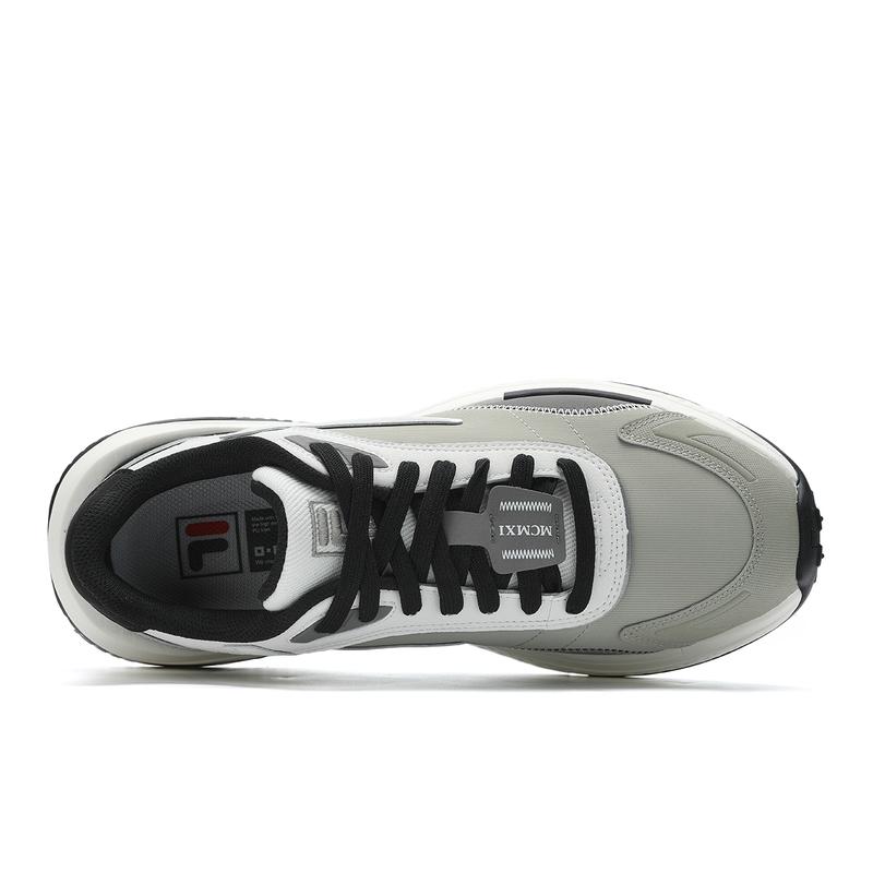 New FILA Low-Top Running Shoes Men's Cathedral Stone Green F12M441105FAB