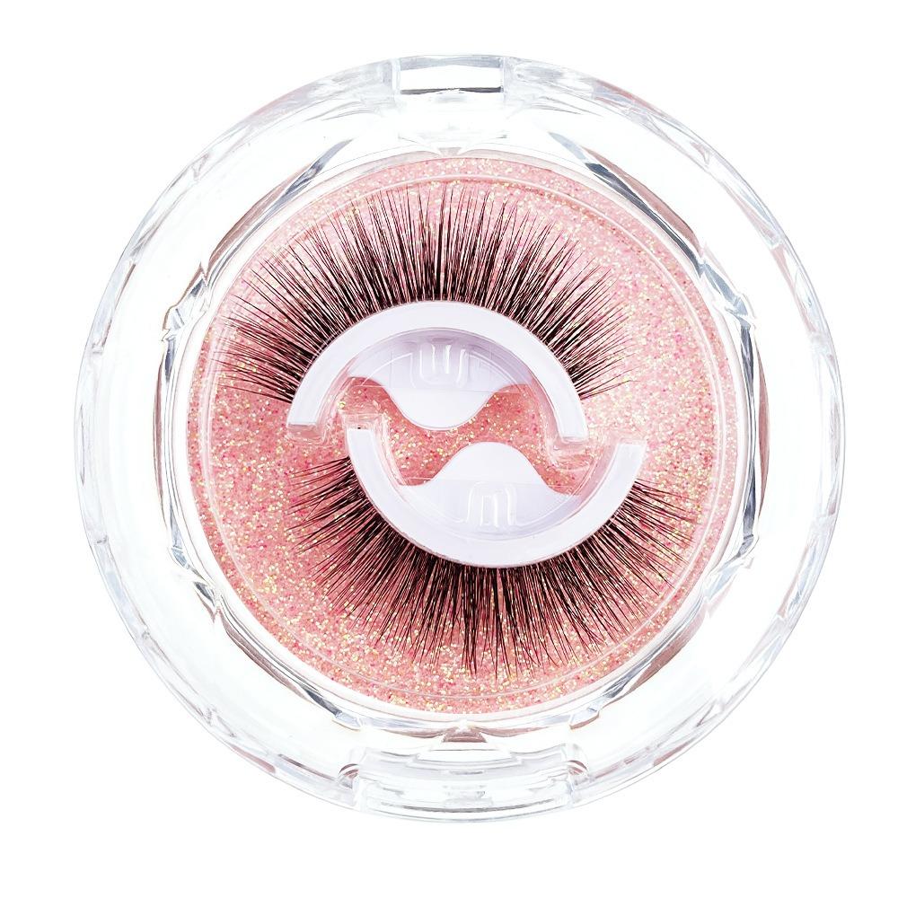 with Spare Tape Glue Free False Eyelashes Long Lasting False Eyelash Clusters  Makeup Tools