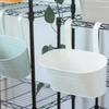 Colorful Hanging Flower Pot Detachable Double Hook Fence Plant Pot Horticultural Decoration Bonsai Flower Rack Home BalconyDecor