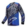 Men Women Cycling Jersey Long Sleeve Quick Dry UV Protection Mountain Bike Downhill Racing Shirt
