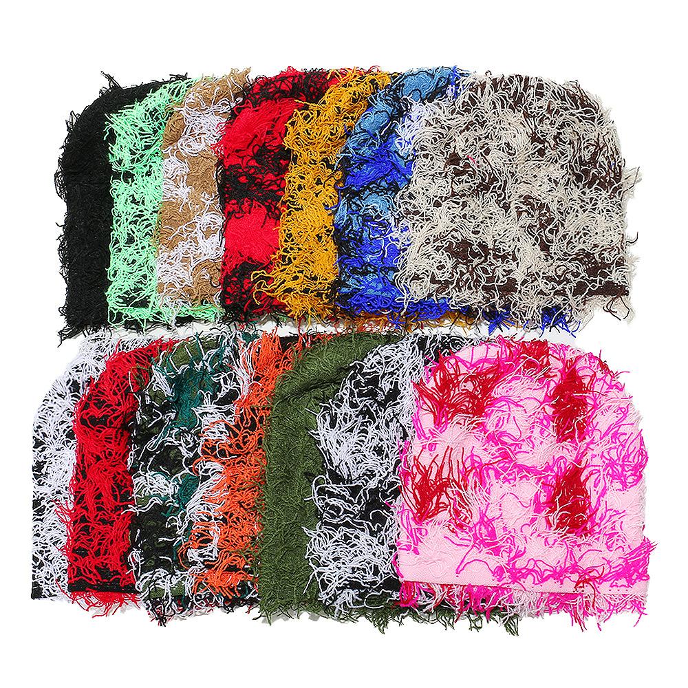 Popular Mao Mao Hat Balaclava Hat Doudou Hat Autumn and Winter Outdoor Warm Knitted Hat for Men and Women