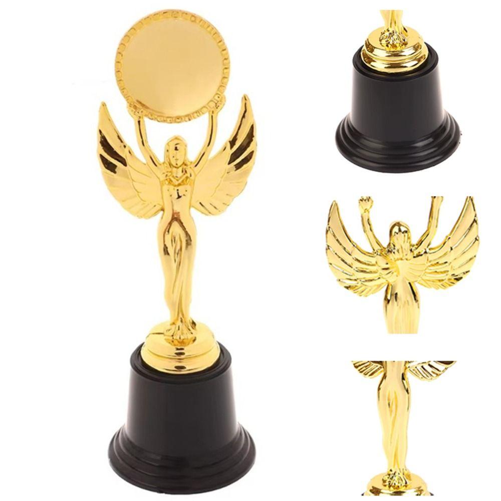 Golden Reward Prize Cup Plastic Winner Award Trophy Toy  Children Sports Award Prize