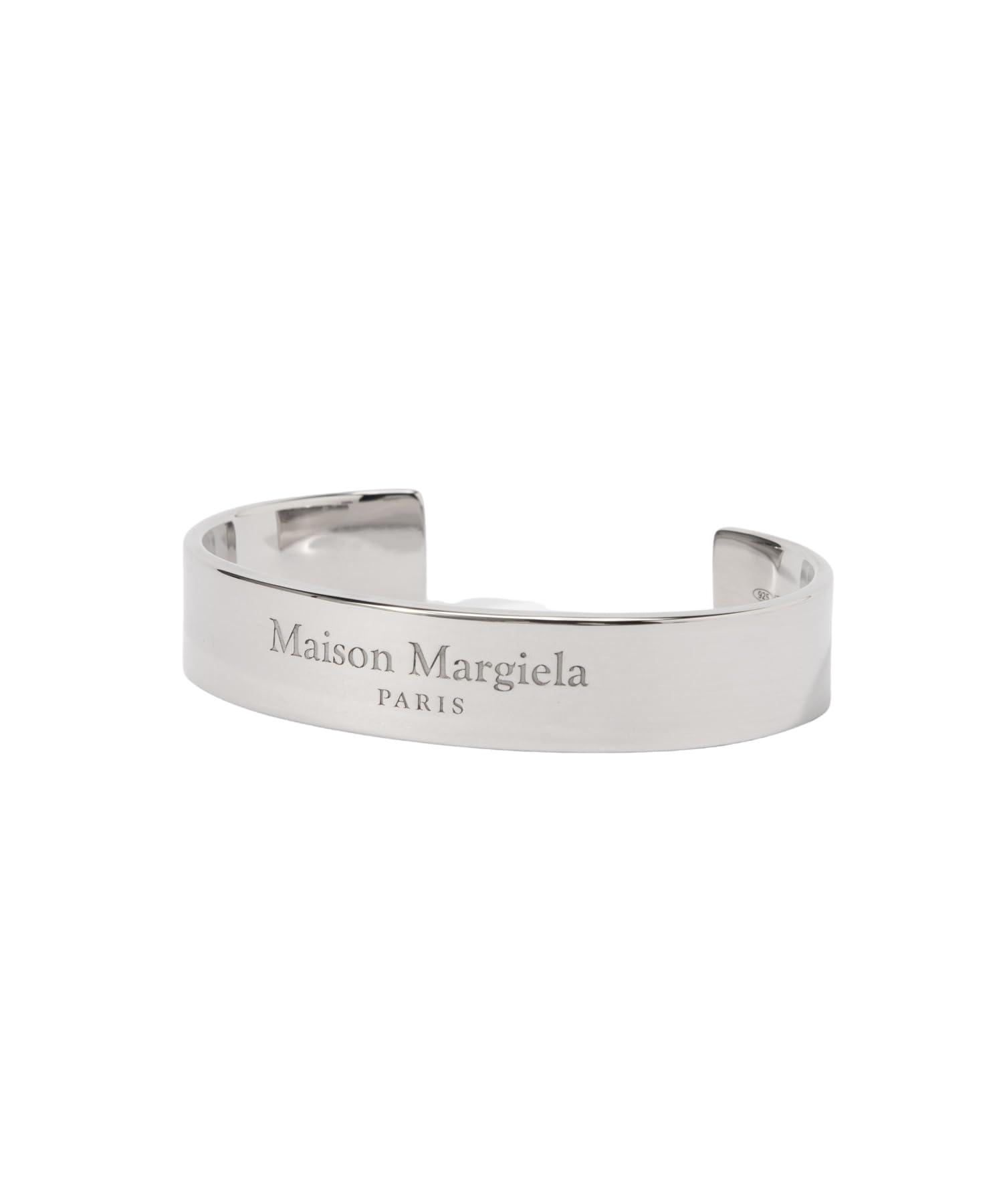 

Bangle SM1UY0081 SV0158 Logo PALLADIO BURATTATO PLATING Brand 2 [Maison Margiela] Women s Size [Product]