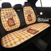 Cute Female Cartoon Car Seat Cushion for Xiaopeng MONA M03/P7/G6/G7/G3 - All Seasons