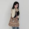This Season's Oxford Graphic Shoulder Bag _ [Terra Multi]