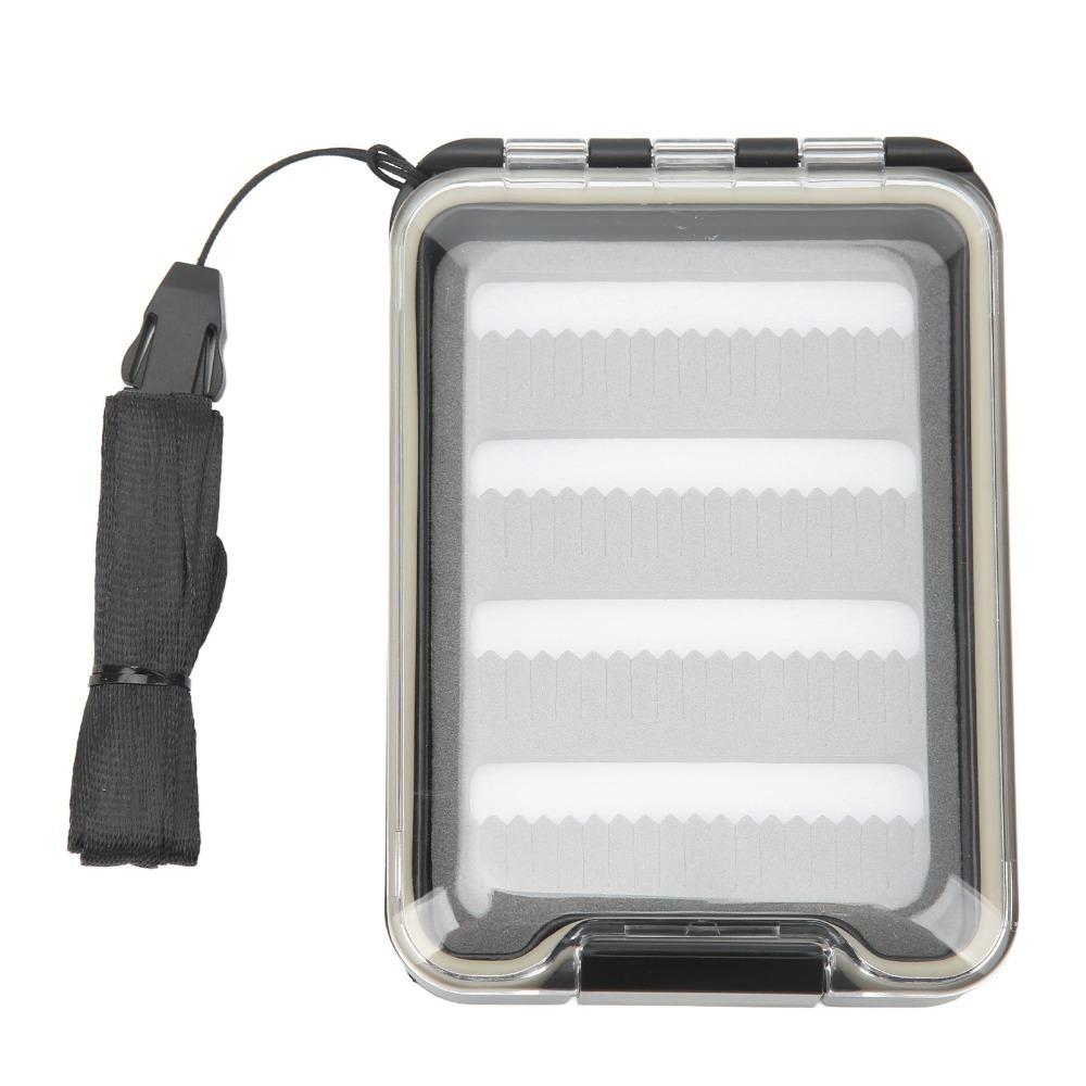 Sponge Insert Fly Lures Box ABS Fly Box Durable Fly Fishing Box for Fly Fishing Enthusiasts