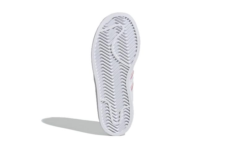 adidas Originals Superstar Collection Low Top Kids' Skateboarding Shoes White Radiation Children Aged 3 7 Years Old FV3147