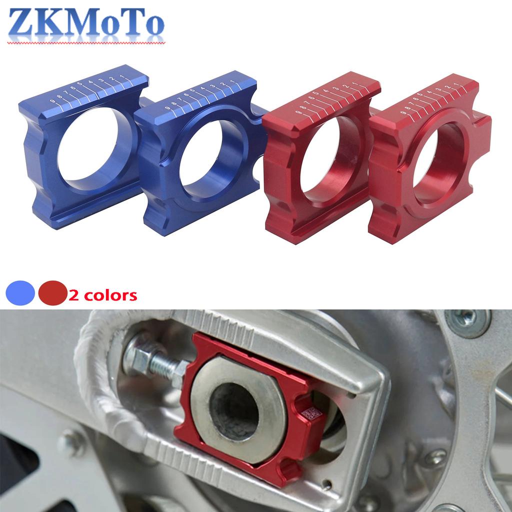 Motocross CNC Rear Chain Adjuster Axle Block For HONDA CRF 250R 450R 250X 450X 250RX 450RX CR125 CR250 CR CRF 2002-2021 2022