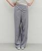 EN OR Scarf Layered Pants - Gray