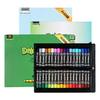 Dan Ke Lin Third Gen Super Soft 36-Color Oil Pastel Set - Advanced Gray White Oil-Based Crayons