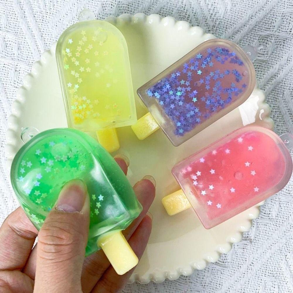 Sugar Filled Ice Cream Squeeze Toys Soothing Texture Slow Rising Ice Pop Squeeze Toy Squeeze Squeeze Sensory Toys