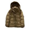 New autumn loose hooded winter thickened bread jacket jacket design sense short down jacket women