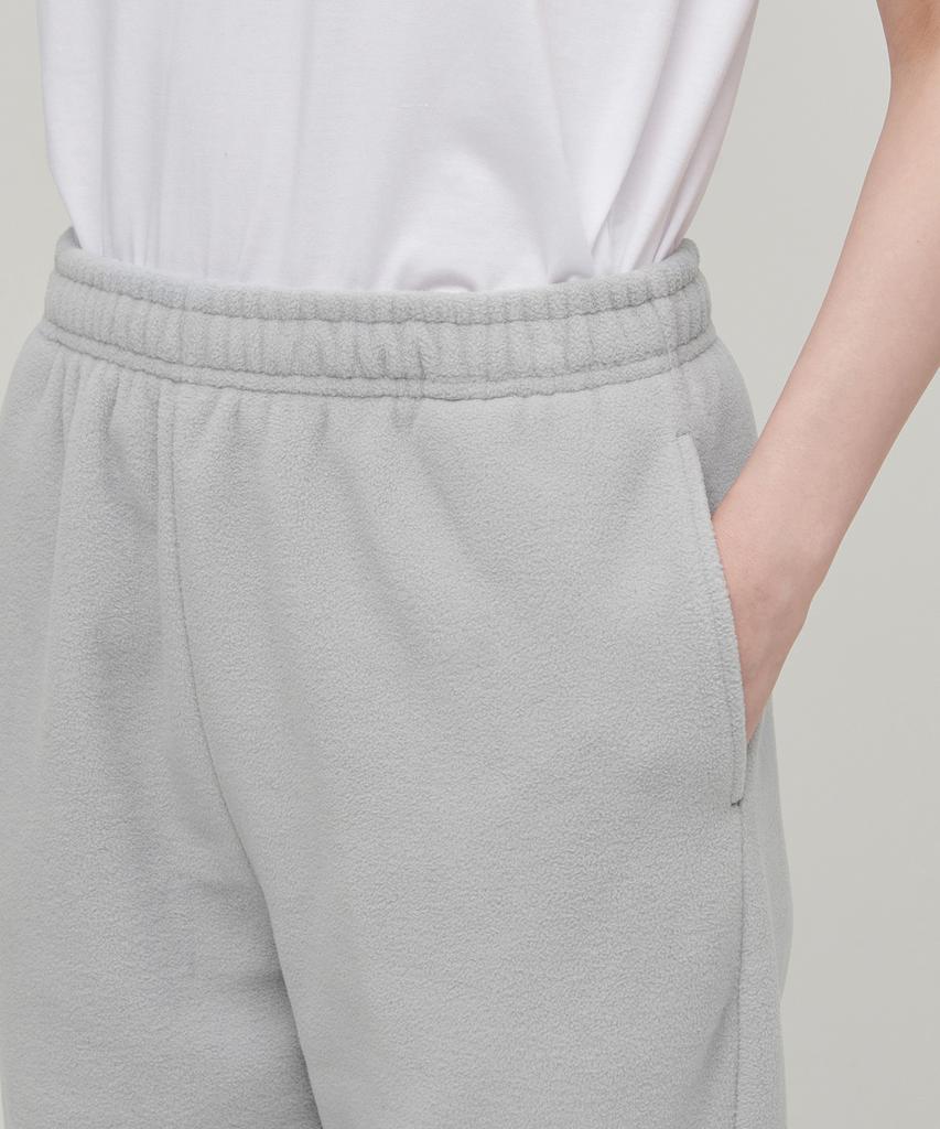 MUSINSA STANDARD WOMAN Women'S Polar Fleece Sweatpants [Light Grey]