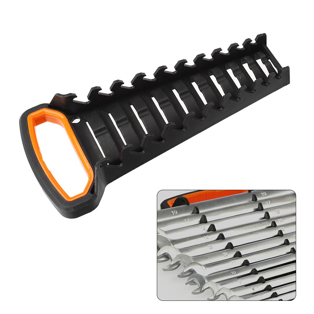 Wrench Sorter Holder Bracket Spanner Organizer Storage Tray Socket Wall Mounted Tool SelfLocking