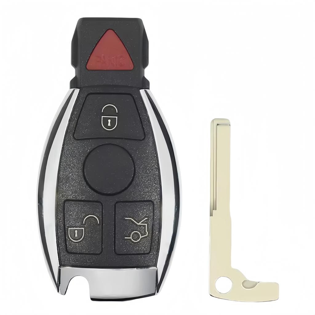 Xjmynb 2/3/4 Buttons Remote Car Key Shell Case For Mercedes Benz Bga Nec B C E R S Cl Gl Sl Clk Slk W203 W211 W204 Shell Fob