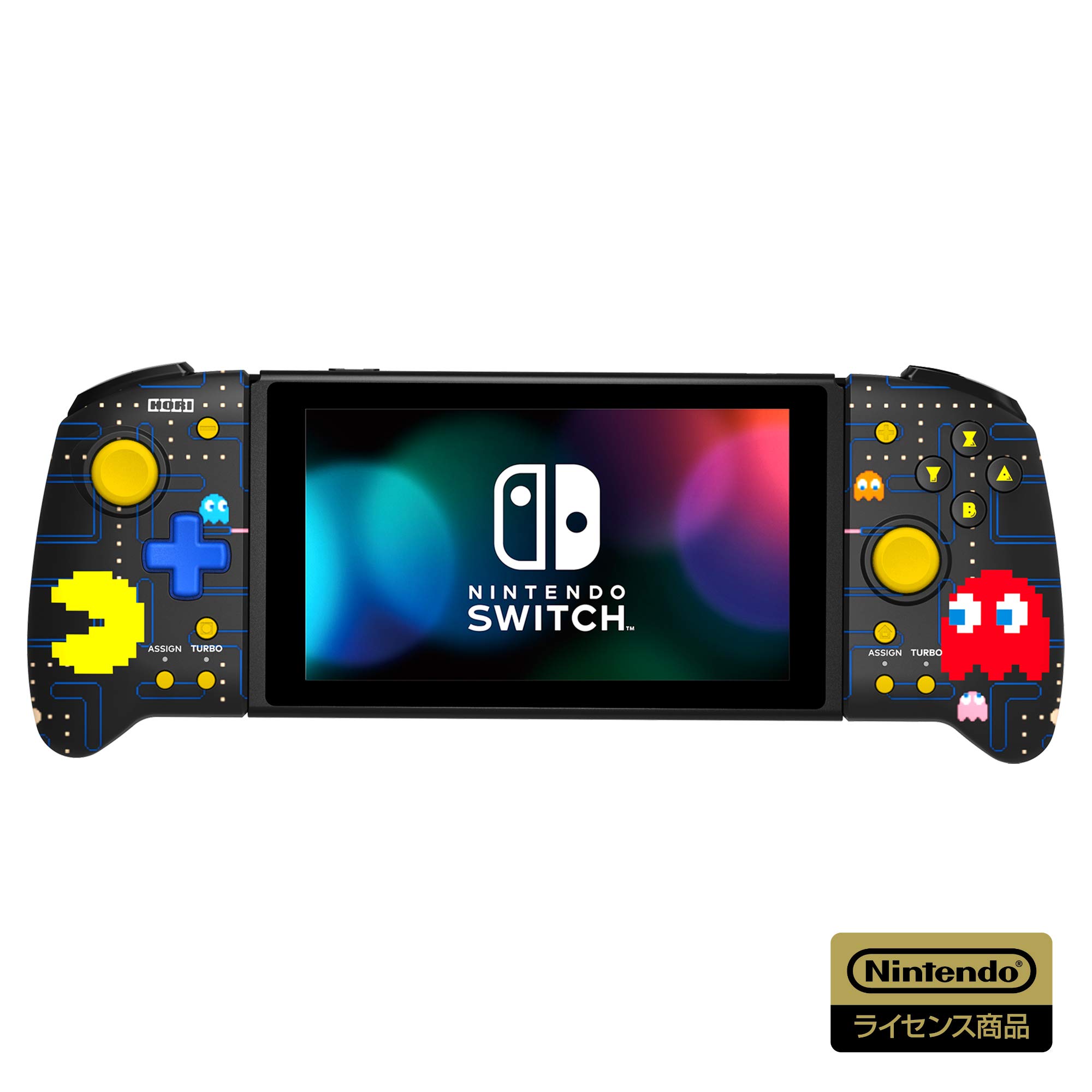 

Лицензированный контроллер-грип для Nintendo Switch с Nintendo [Продукт Nintendo] PAC-MAN [Совместимый с Switch]