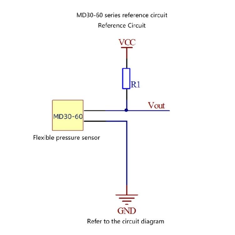 Micro Force Sensing Resistor Flexible Piezoelectric Film Sensor Fast Response