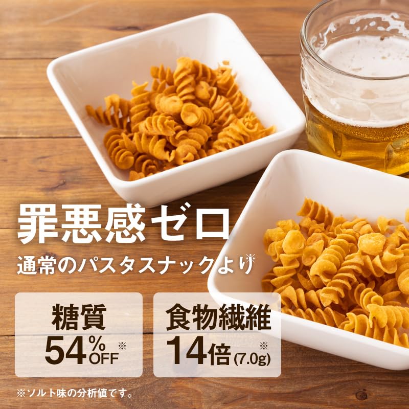 Low Low Pasta Dietary Low Sanshu Sanshu Seika Flavor Tomato 30 Bag Carb, Sugar, Snack, Fiber, Calorie, Sweets, Snacks, Souhonpo, (salt & Flavor, Set)