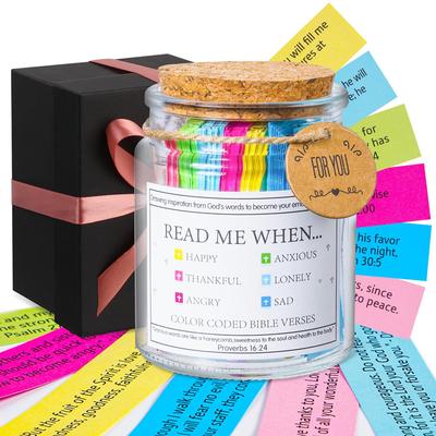 Bible Verses In a Jar Christian Gifts Pious Prayers New Product