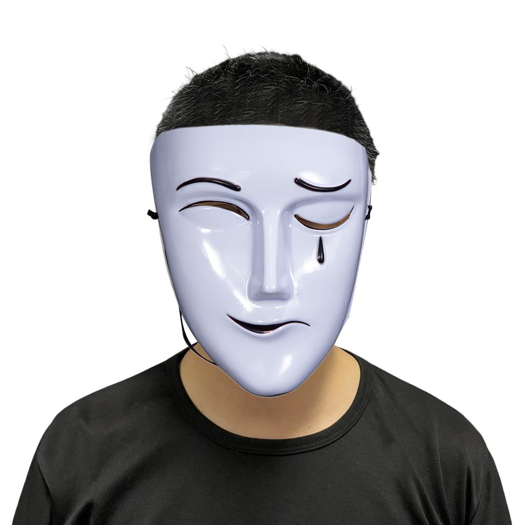 Tians Guan Ci Fu Maske und Tränen Maske Segen des Himmels Beamten Maske Halloween Cosplay Kostüm Erwachsene Kinder Geschenke