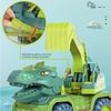 Children Dinosaur Engineering Car Toys Kids Large Size Transport Excavator Vehicles Carrier Truck Toy Pull Back Vehicle Gifts