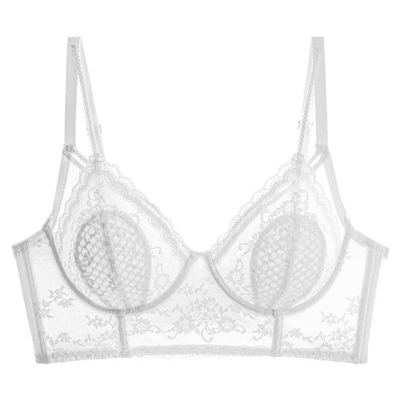 Underwear Women's Summer Thin Bra Breathable Bra Gathers Up Breasts Anti Sagging Chest