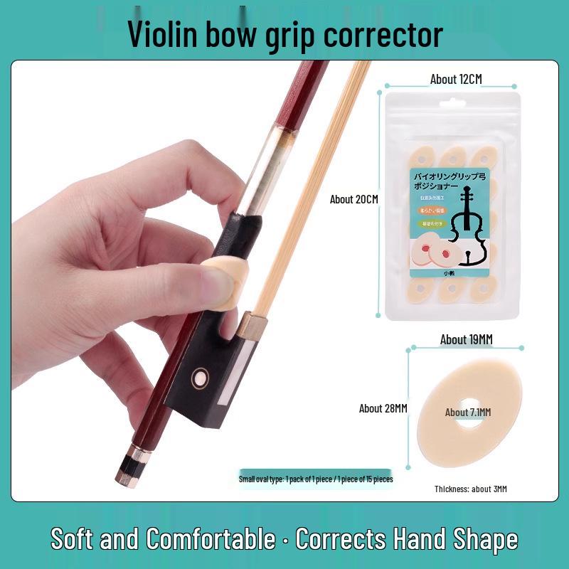 Vioolstok Grip Corrector voor Kinderen & Volwassenen - Oefenhulp voor Linker-/Rechterhand - Muziekinstrument Accessoire