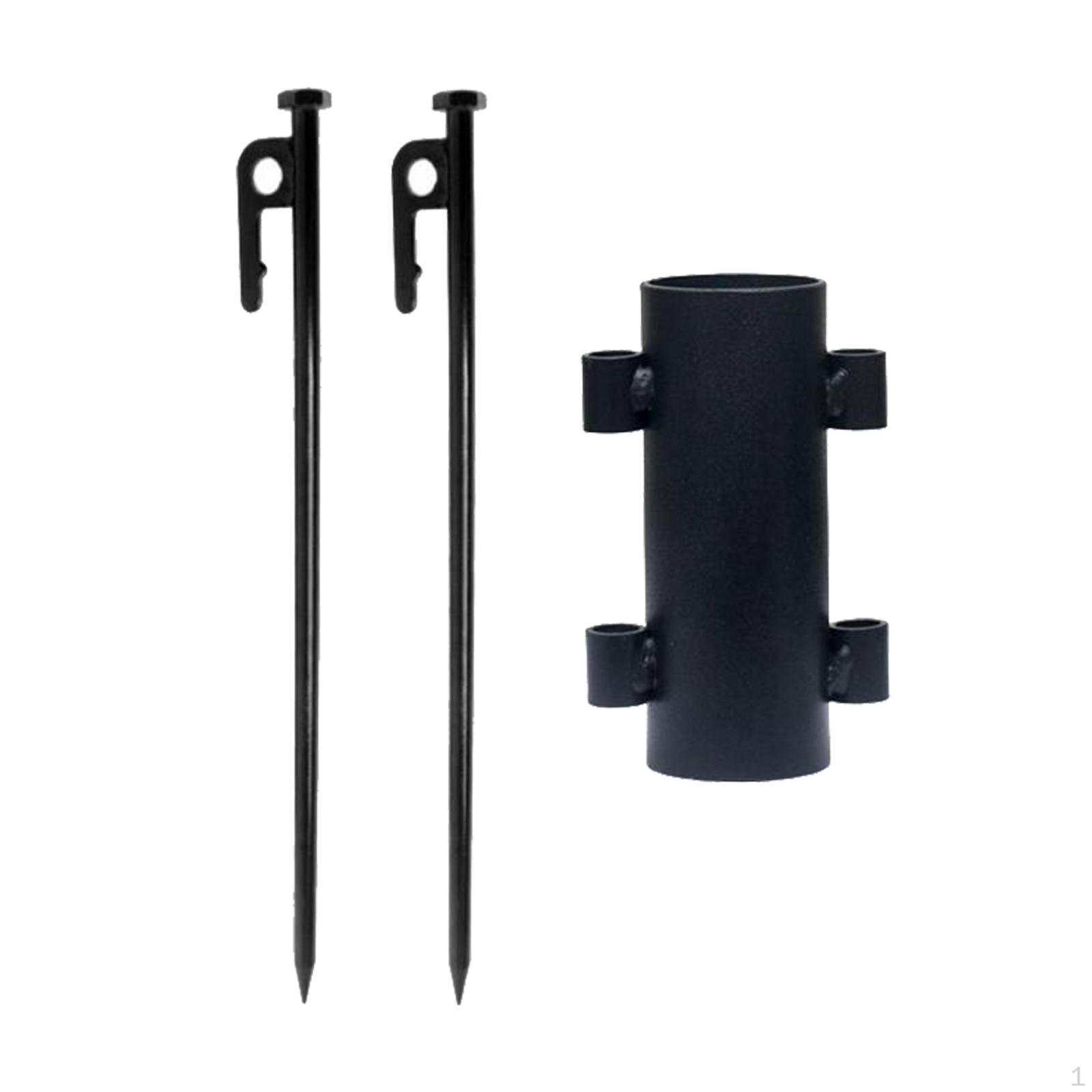 

Awning Rod Holder Metal Fixed for Backpacking Outdoor Camping 30CM